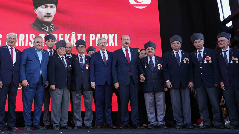 Keçiören'de Kıbrıs Barış Harekatı Parkı Açıldı