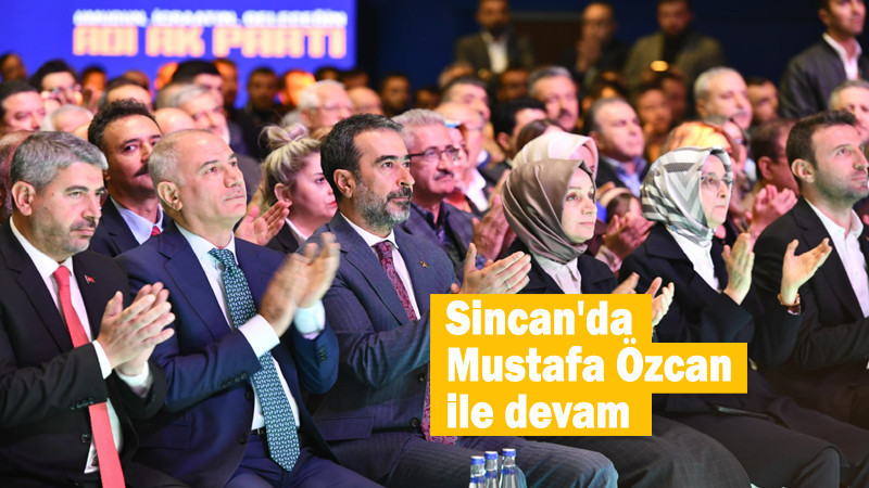 Sincan AK Parti'de Coşkulu İlçe Kongresi