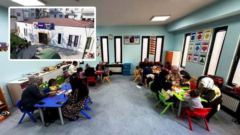 Plevne Anne Çocuk Oyun Evi'nde Kızılay Haftası Etkinliği