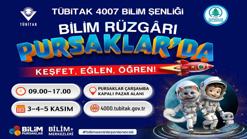 Pursaklar'da Bilim Rüzgarları Esiyor