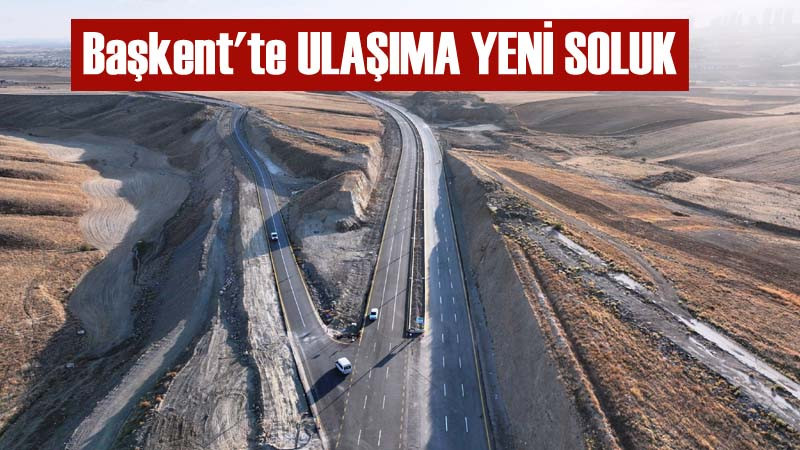 Gölbaşı'ndan İncek'e 5,5 Km'lik Yeni Bulvar