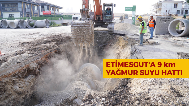 ASKİ Etimesgut'un Altı Yapısını Yenilemeye Başladı