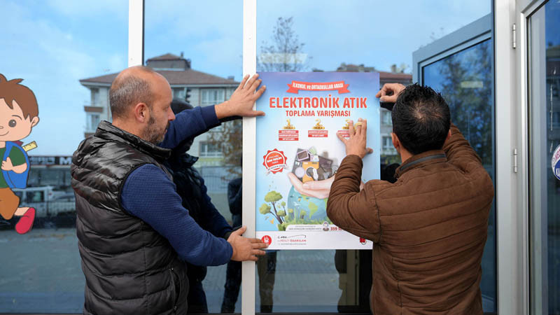 Keçiören'de Elektronik Atık Toplama Yarışması