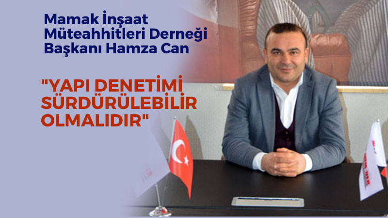 Hamza Can'dan Yapı Denetimleriyle İlgili Açıklama