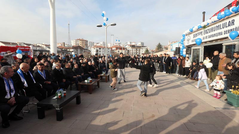 Şentepe'de Erzurumlular Derneği Sosyal Tesisi Hizmete Açıldı