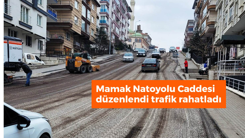 Natoyolu Caddesi Kavşağında Trafik Rahatladı