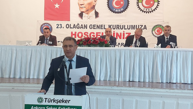 Şeker-İş Sendikası Ankara Şubesi'nde Genel Kurul Heyecanı