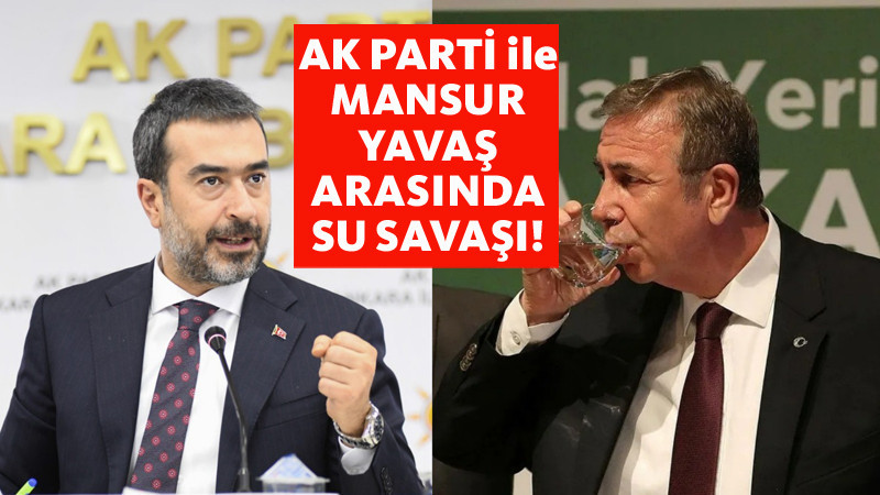 AK Parti, Mansur Yavaş'ı Su Fiyatları Konusunda Eleştirdi