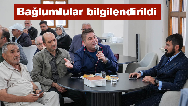 Belediyeden Bağlum'da İmar Çalışmaları Bilgilendirme Toplantısı