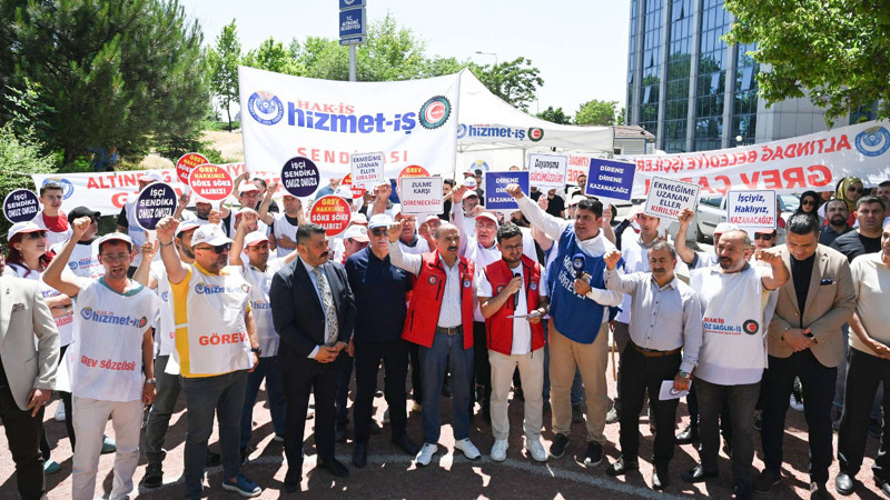 Altındağ Belediyesi İşçilerinin Hak Arayışı Sürüyor
