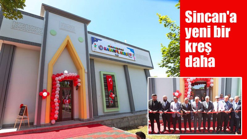 Sincan Belediyesi 8. Kreşini Açtı