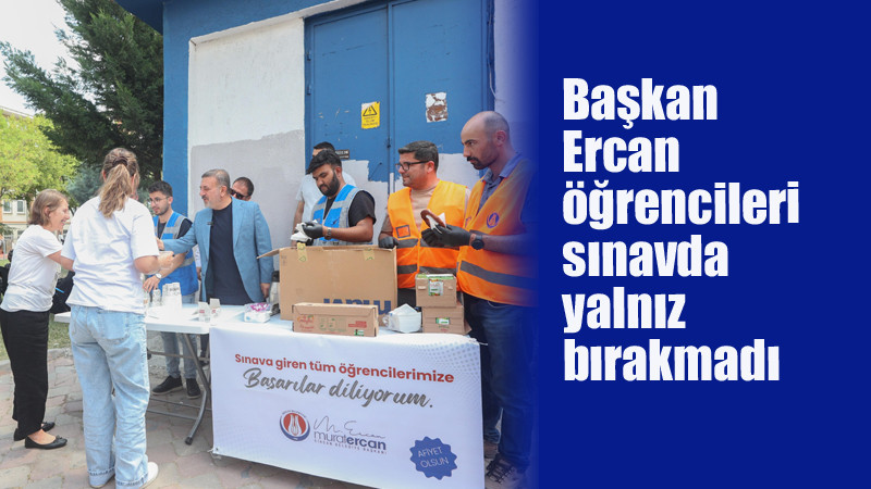 Sincan'da YKS Sınavına Giren Öğencilere Belediye Desteği