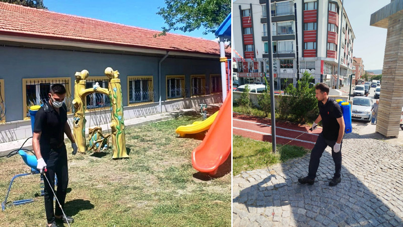 Elmadağ'da Kene ve Sinek Seferberliği