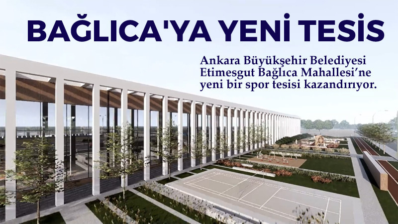 Büyükşehir Belediyesi'nden Bağlıca'ya Spor Kompleksi