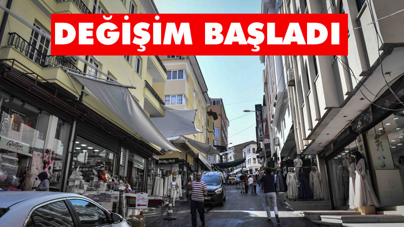 Ulus Çıkrıkçılar Yokuşu'nda Değişim Başlıyor