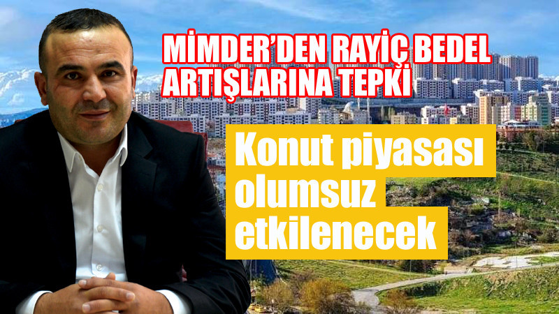 MİMDER'den Rayiç Bedel Artışlarına Tepki!