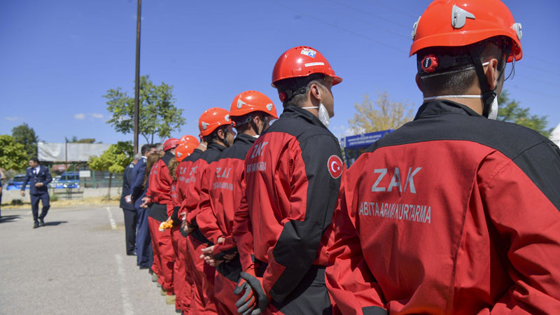 Ankara Zabıtası'ndan Arama Kurtarma Ekibi