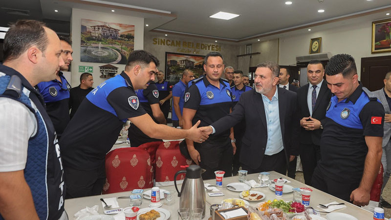 Sincan Belediyesi Zabıta Haftası'nı Kutladı