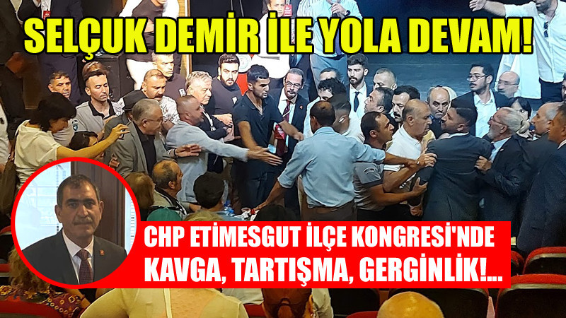 CHP Etimesgut'ta Selçuk Demir ile Yola Devam Dedi