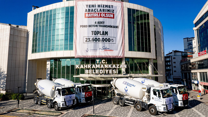 Kazan BelBeton Araç Filosunu Güçlendirdi
