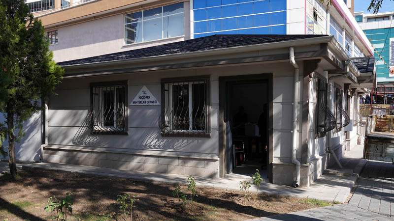Keçiören'de Muhtarlar Derneği'ne Hizmet Binası