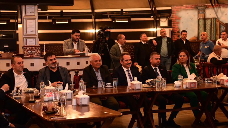Veli Gündüz Şahin, Muhtarlarla Akşam Yemeğinde Buluştu