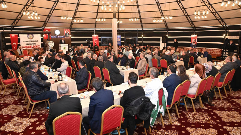 Mamak Çorumlular Federasyonu'ndan Dayanışma Toplantısı