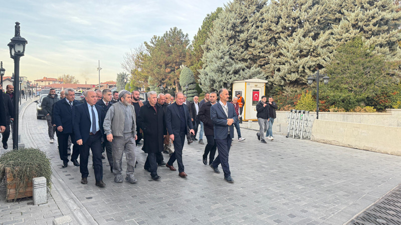 Mansur Yavaş, Hacı Bayram Esnafıyla Bir Araya Geldi