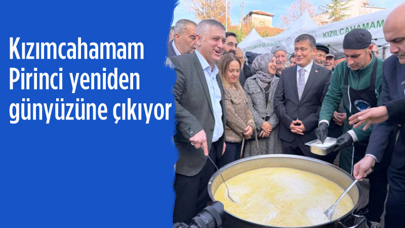 Kızılcahamam Pirinci İçin Tanıtım Programı