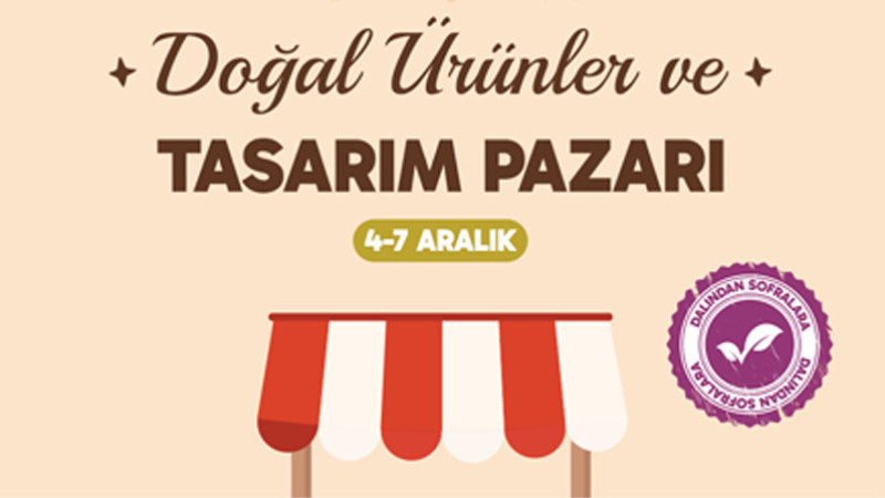 Bilkent Center'da Doğal Ürünleri ve Tasarım Fuarı