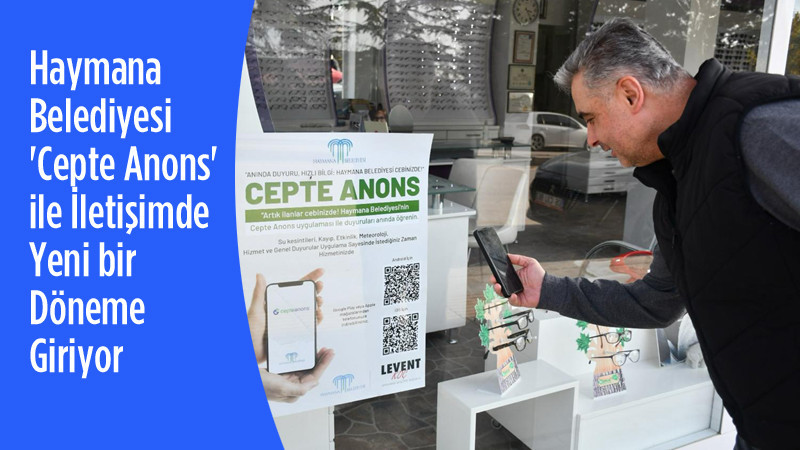 Haymana'da Dijital Dönüşüm'de Dev Atılım