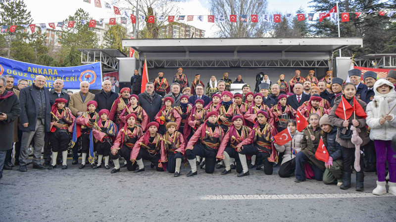 Atatürk'ün Ankara'ya Gelişi Coşkuyla Kutlandı