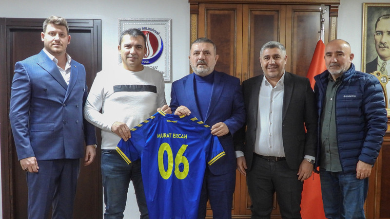 Karalar İnşaat Etimesgut Spor'dan Murat Ercan'a Ziyaret