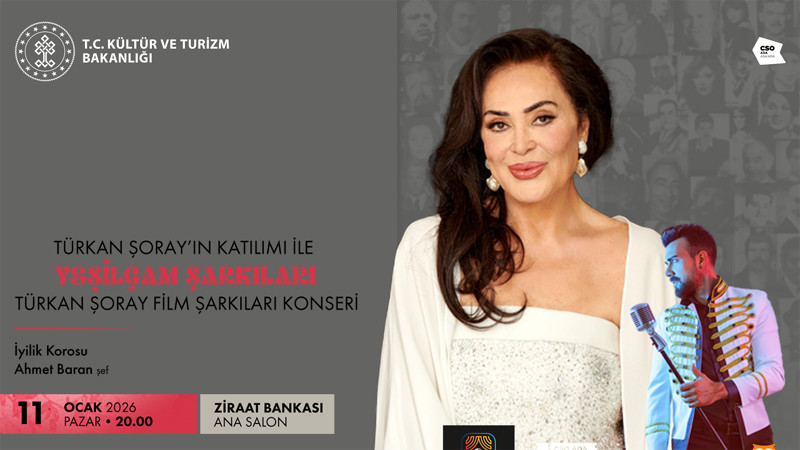 Türkan Şoray CSO Ada Ankara Sahnesinde