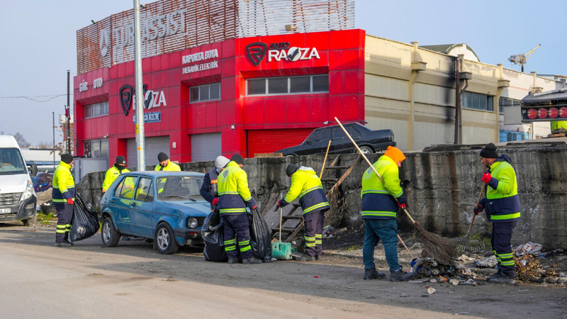 Şaşmaz Oto Sanayi Sitesi'nde Kapsamlı Temizlik