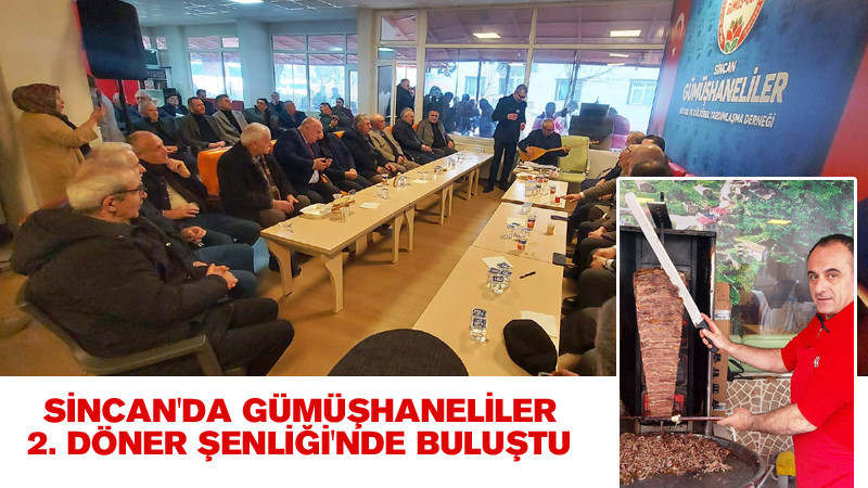 Sincan Gümüşhaneliler Derneği'nden Döner Şenliği