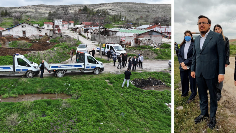 Sincan'da Yaz Öncesi Larva Temizliği Çalışması