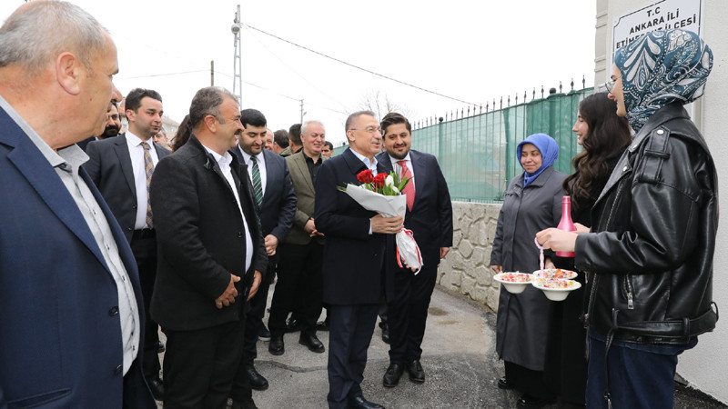 Fuat Oktay'dan Etimesgut Fevziye Köyü'ne Ziyaret