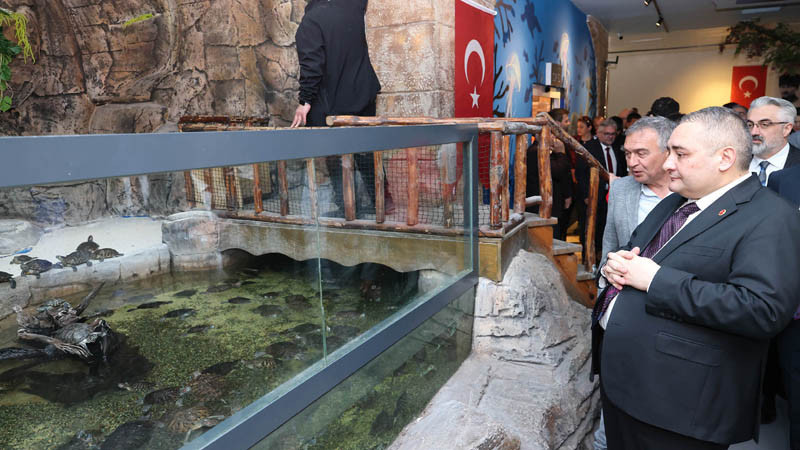Keçiören'de Bulunan Deniz Dünyası Yenilendi