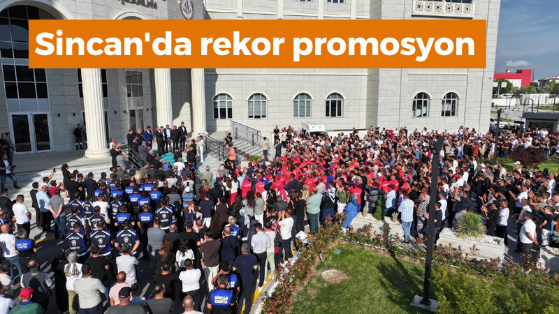 Sincan Belediyesi Personeline Rekor Promosyon