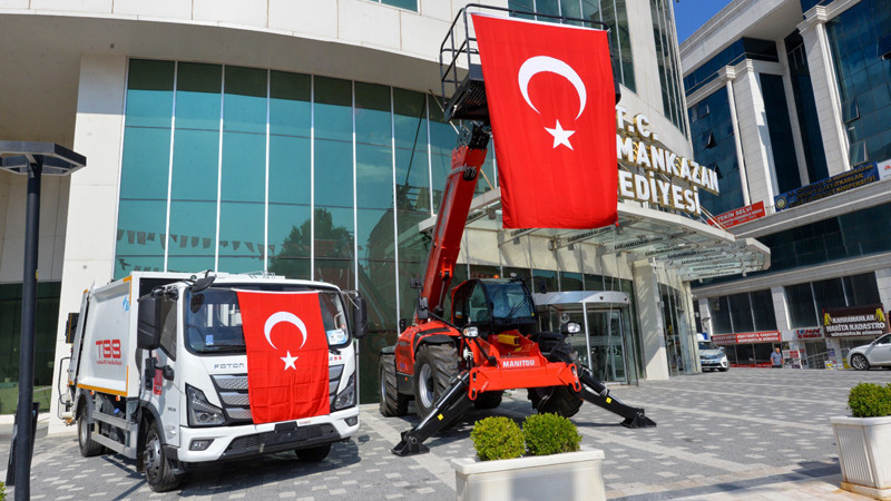 Kahramankazan Belediyesi'ne Yeni Araçlar Alındı