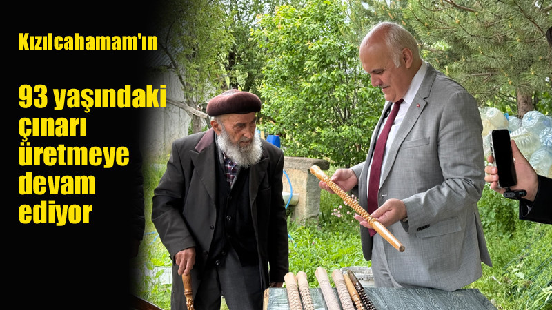 Kızılcahamam'ın 93 Yıllık Asırlık Çınarı