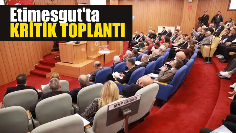 Etimesgut Belediye Meclisi Bugün 18.00'de Toplanacak
