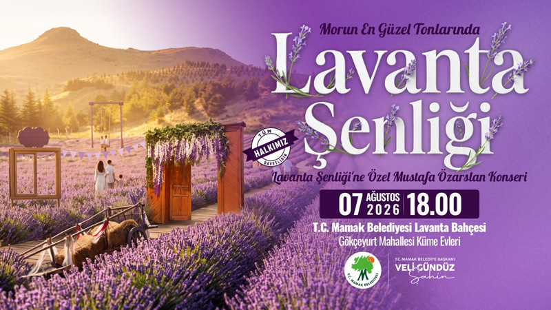 Mamak Gökçeyurt'ta Lavanta Şenliği
