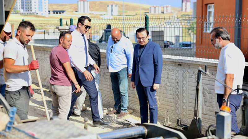 Sincan Alcı Mahallesi'nde Asfalt Çalışması
