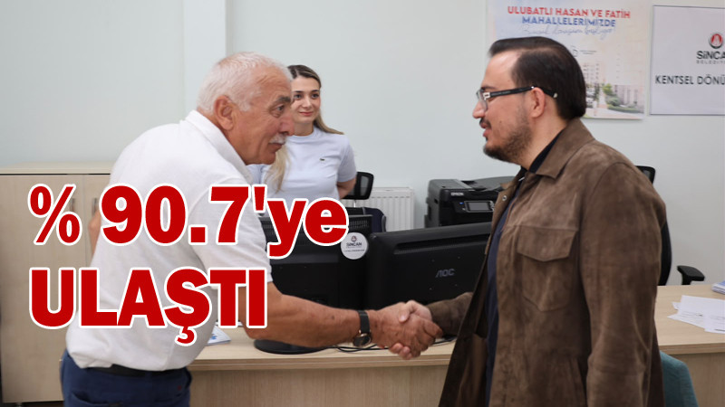 Ulubatlı Hasan Mahallesi'nde % 90.7 Uzlaşma Sağlandı