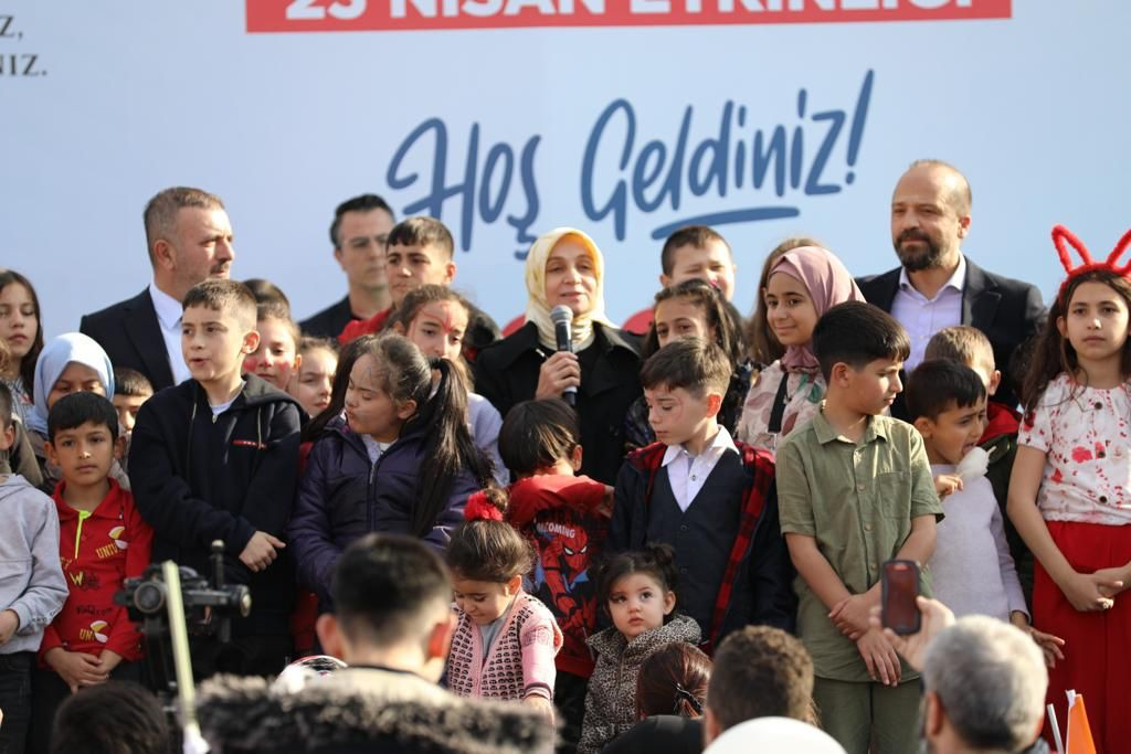 Sincan AK Parti İlçe Başkanlığı'ndan 23 Nisan Etkinliği