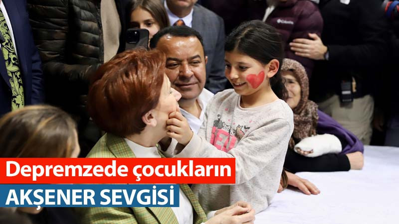 Meral Akşener, Ankara'da Depremzede Çocukları Ziyaret Etti