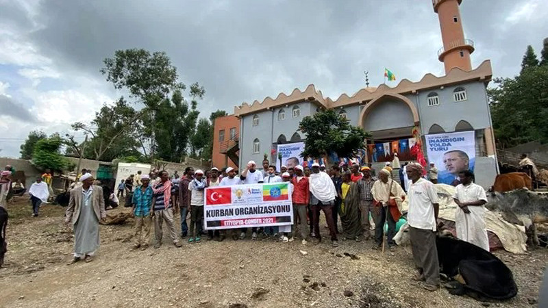 AK Parti Ankara İl'den Etiyopya'ya Kardeşlik Köprüsü