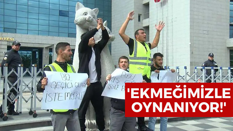 Belediye İşçilerinden Mansur Yavaş'a Tepki
